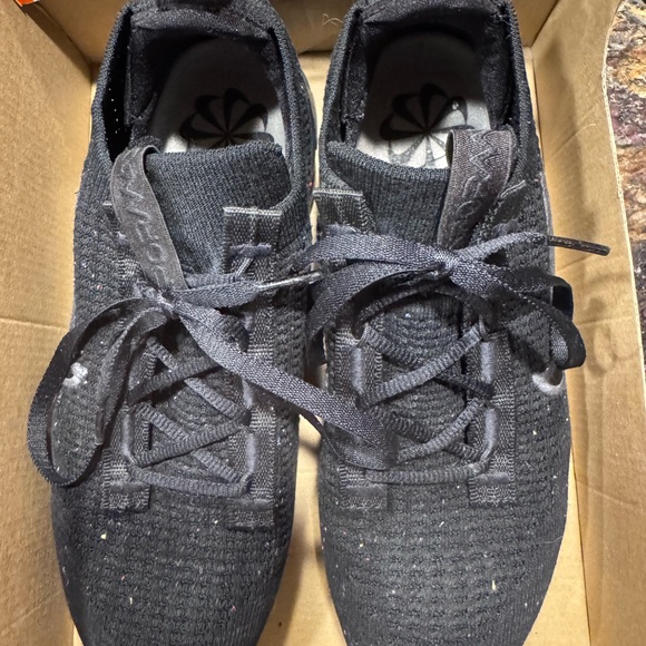 Nike Black Sneakers with Sleek Knit Design